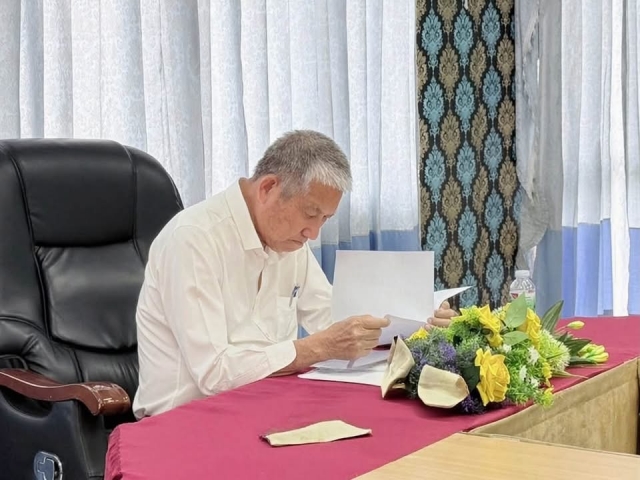 11-9-69 การประชุมพิจารณาการให้ความช่วยเหลือเยียวยาเกษตรกร กรณีภัยแล้ง (ด้านพืช)