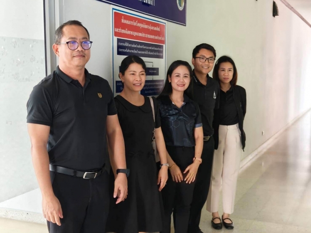 23-9-69 คณะอัยการตรวจเยี่ยมศูนย์อัยการคุ้มครองสิทธิฯเทศบาลตำบลไร่เก่า