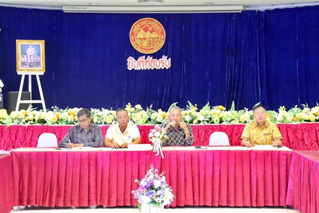 12-3-68 เทศบาลตำบลไร่เก่าจัดการประชุมประจำเดือนกุมภาพันธ์ ประจำปี 2568