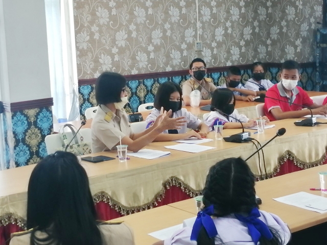 การประชุมสภาเด็กและเยาวชนเทศบาลตำบลไร่เก่า 6 มิย.65