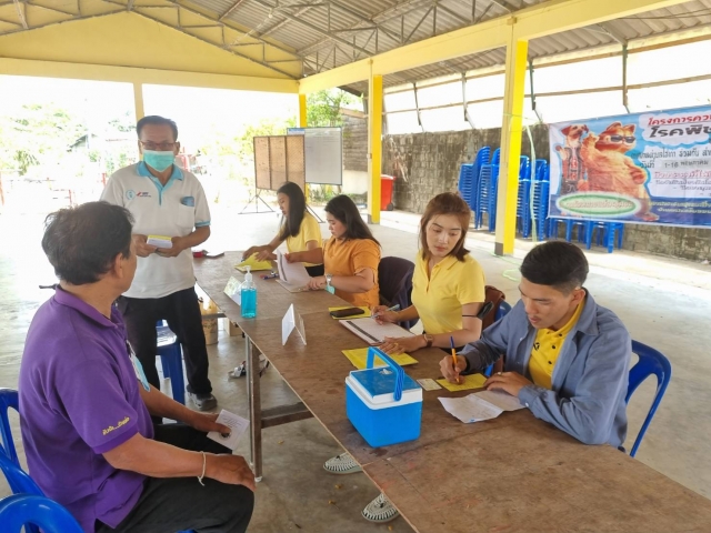 15-5-66 โครงการควบคุมและป้องกันโรคพิษสุนัขบ้า ประจำปี 2566 ชุมชนไร่ใหม่
