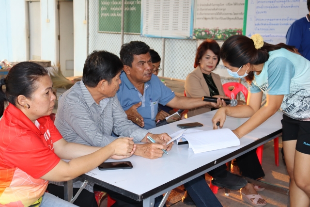 16-3-66 ประชุมแผนชุมชน @ชุมชนกระทุ่มโพรง