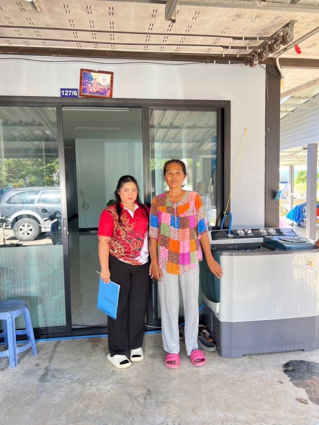 20-8-68 กองสาธารณสุขและสิ่งแวดล้อมดำเนินการตรวจกิจการเพื่อพิจารณาออกใบอนุญาตร้านซัก อบ รีด