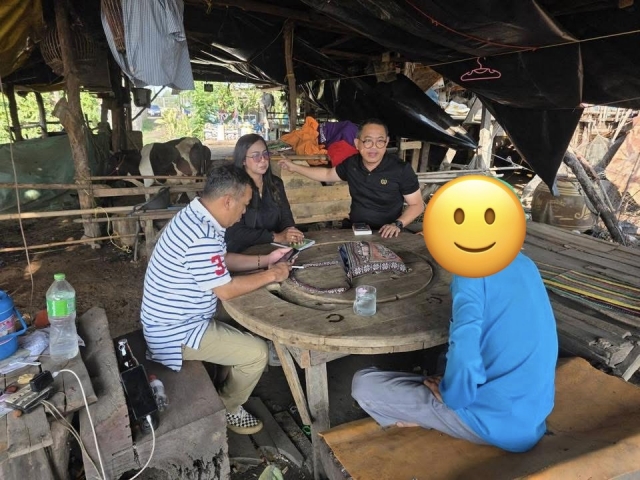 10-2-69 ตรวจสอบข้อร้องเรียน กรณีเหตุรำคาญจากควันไฟ ชุมชนบ้านสามร้อยยอด 