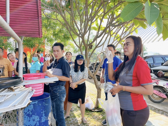 24-3-66 กิจกรรมคัดแยกขยะ @สำนักงานเทศบาลตำบลไร่เก่า